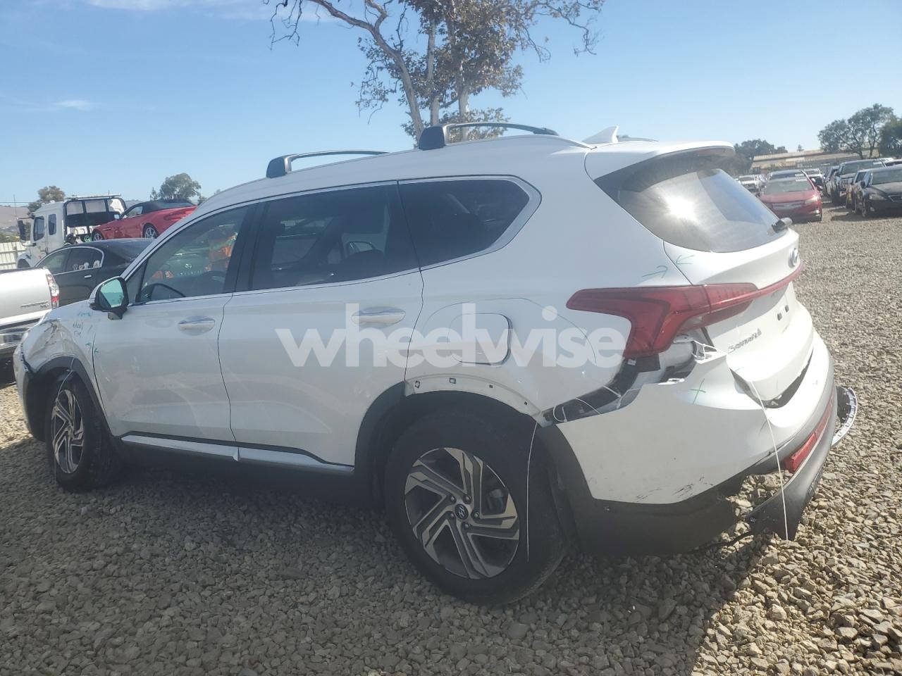 Photo 2 of 2022 HYUNDAI SANTA FE SEL (VIN 5NMS34AJ6NH423770)