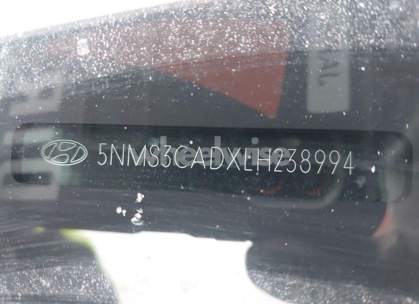 Photo 9 of 2020 Hyundai Santa FE SEL (VIN 5NMS3CADXLH238994)