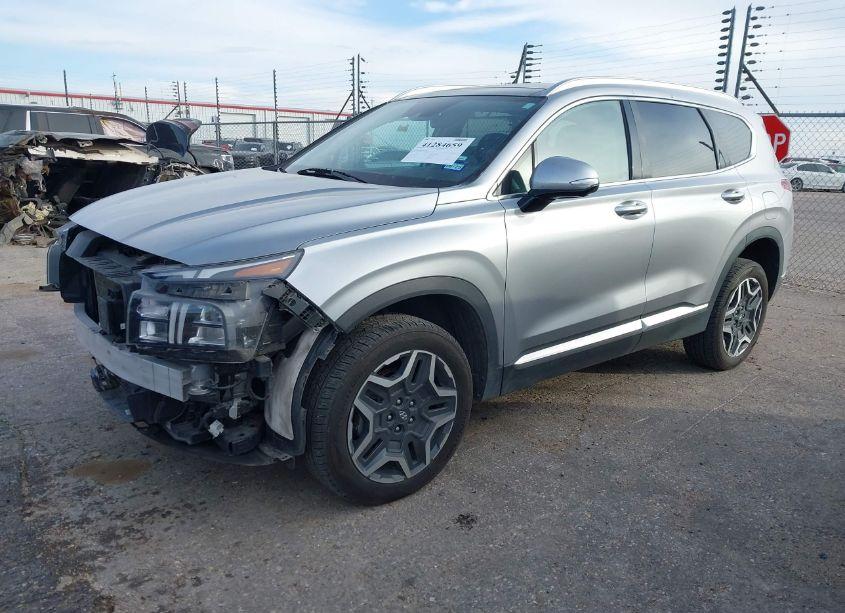 Photo 2 of 2023 Hyundai Santa FE HYBRID SEL PREMIUM (VIN 5NMS3DA10PH011167)