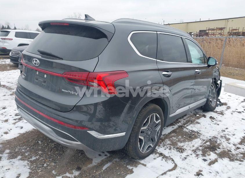 Photo 4 of 2023 Hyundai Santa FE HYBRID SEL PREMIUM (VIN 5NMS3DA13PH014726)