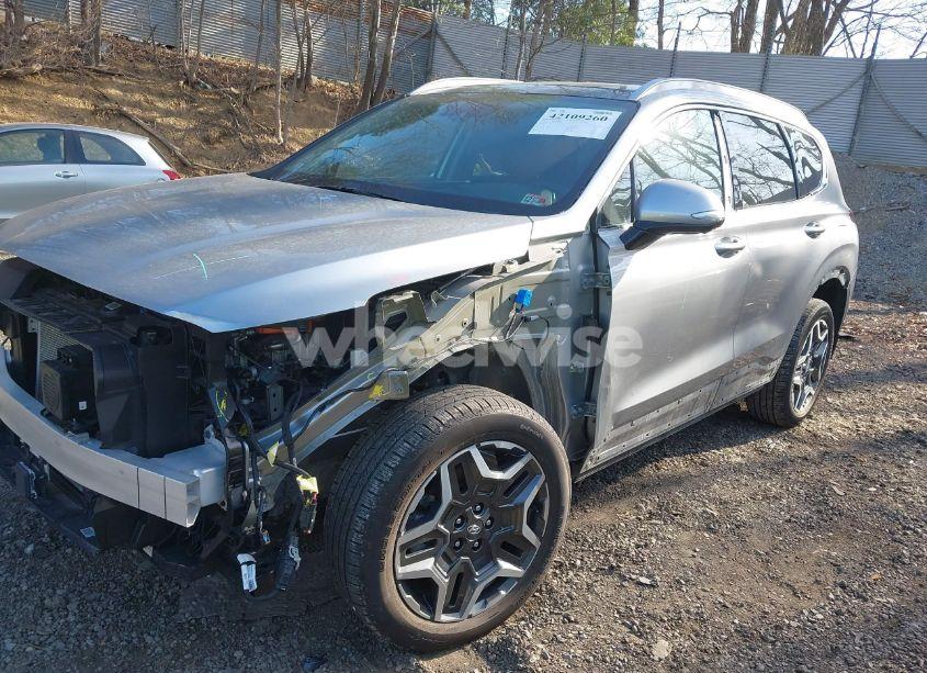 Photo 2 of 2023 Hyundai Santa FE HYBRID SEL PREMIUM (VIN 5NMS3DA14PH021703)