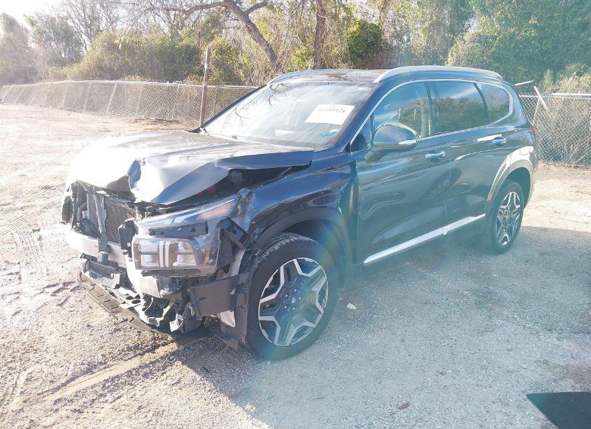 Photo 2 of 2023 Hyundai Santa FE HYBRID SEL PREMIUM (VIN 5NMS3DA19PH014763)