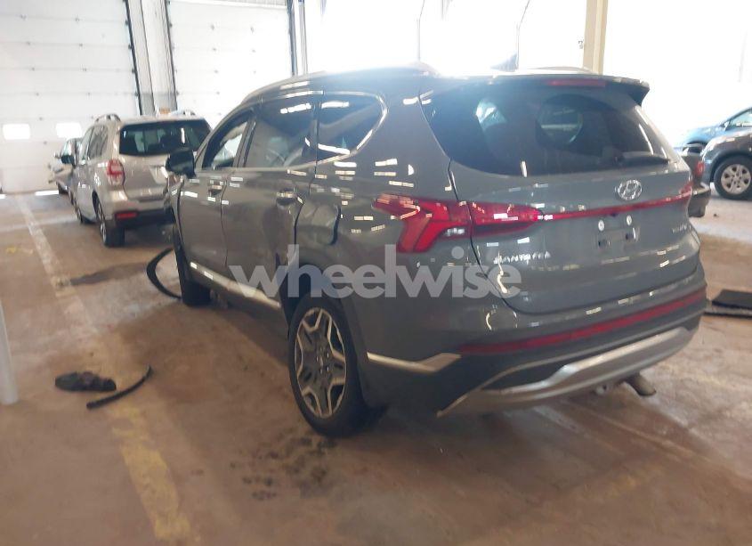 Photo 3 of 2023 Hyundai Santa FE HYBRID SEL PREMIUM (VIN 5NMS3DA1XPH015436)
