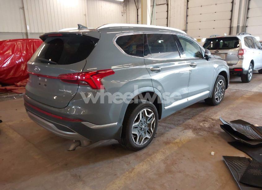Photo 4 of 2023 Hyundai Santa FE HYBRID SEL PREMIUM (VIN 5NMS3DA1XPH015436)