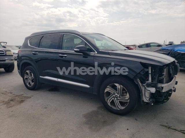 Photo 5 of 2022 HYUNDAI SANTA FE SEL (VIN 5NMS3DAJ1NH431629)
