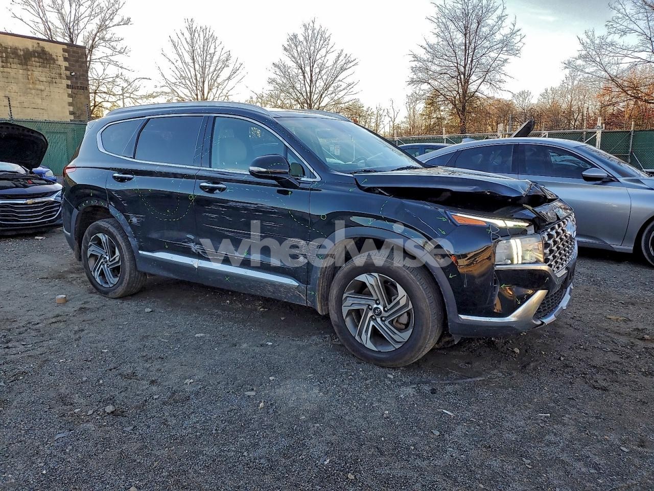 Photo 4 of 2023 HYUNDAI SANTA FE SEL PREMIUM (VIN 5NMS3DAJ1PH502427)