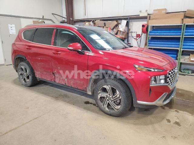 Photo 13 of 2021 HYUNDAI SANTA FE SEL (VIN 5NMS3DAJ2MH317623)