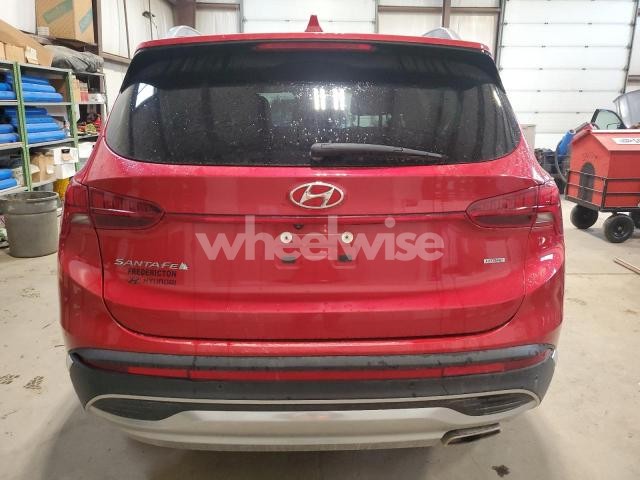 Photo 2 of 2021 HYUNDAI SANTA FE SEL (VIN 5NMS3DAJ2MH317623)