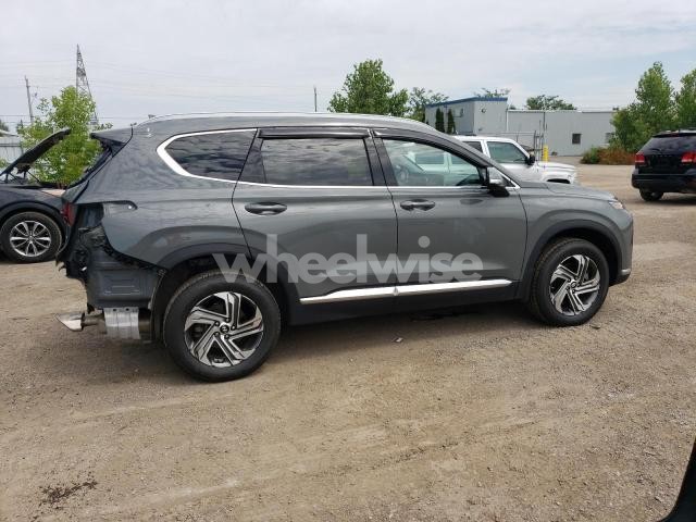 Photo 2 of 2021 HYUNDAI SANTA FE SEL (VIN 5NMS3DAJ9MH354717)