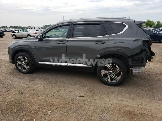 Photo 3 of 2021 HYUNDAI SANTA FE SEL (VIN 5NMS3DAJ9MH354717)