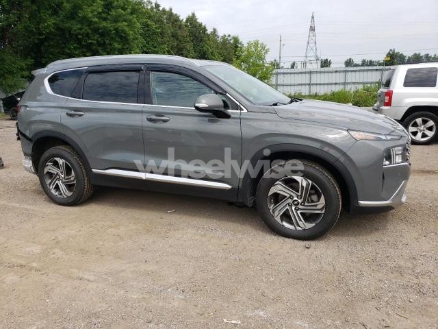 Photo 5 of 2021 HYUNDAI SANTA FE SEL (VIN 5NMS3DAJ9MH354717)