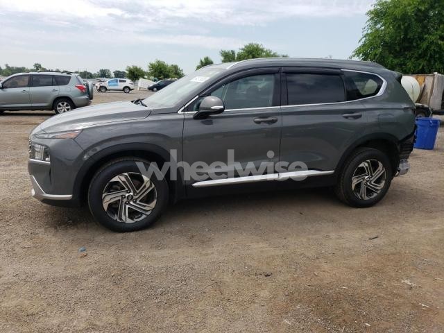 Photo 6 of 2021 HYUNDAI SANTA FE SEL (VIN 5NMS3DAJ9MH354717)