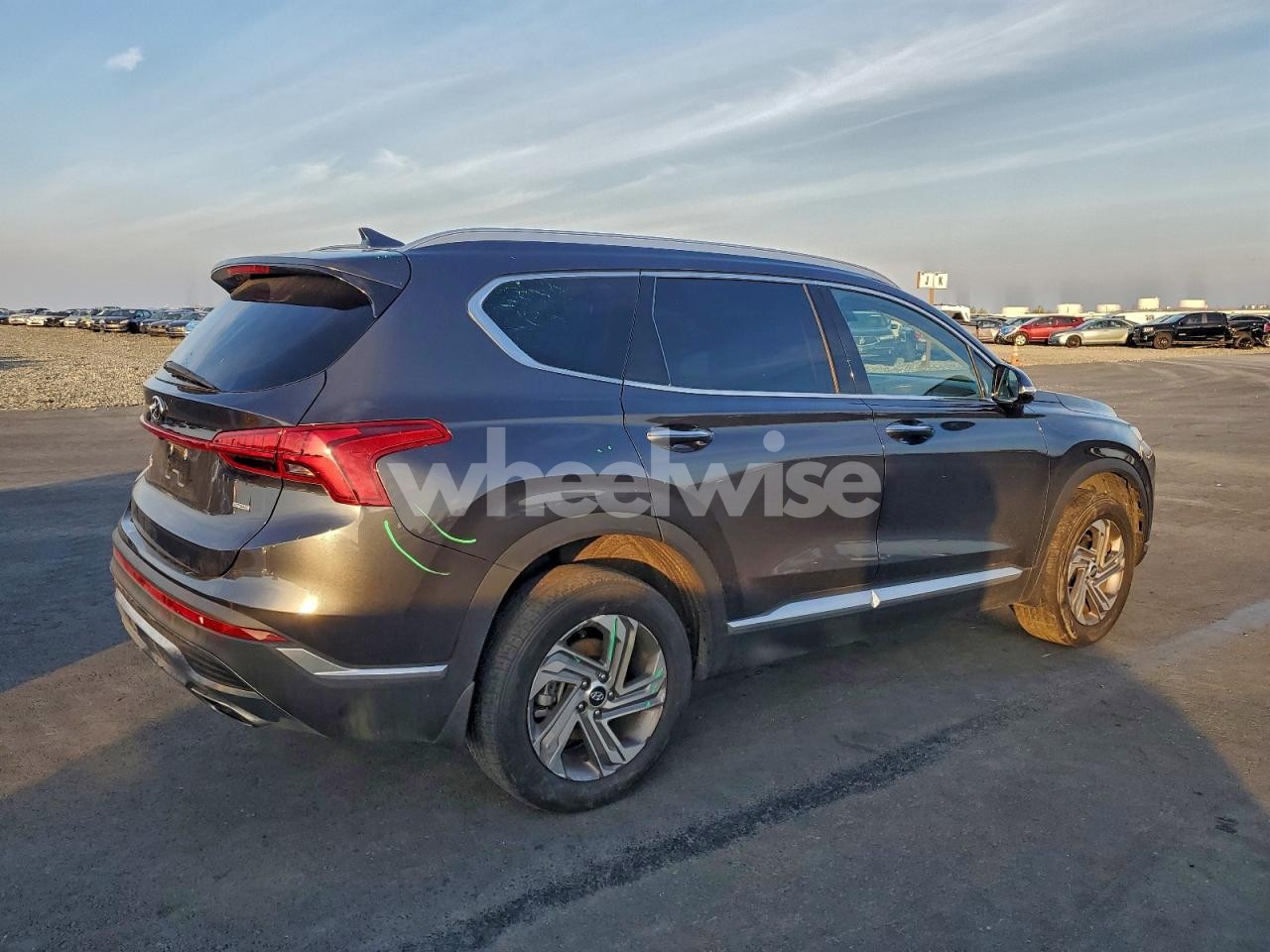 Photo 3 of 2022 HYUNDAI SANTA FE SEL (VIN 5NMS3DAJ9NH463275)