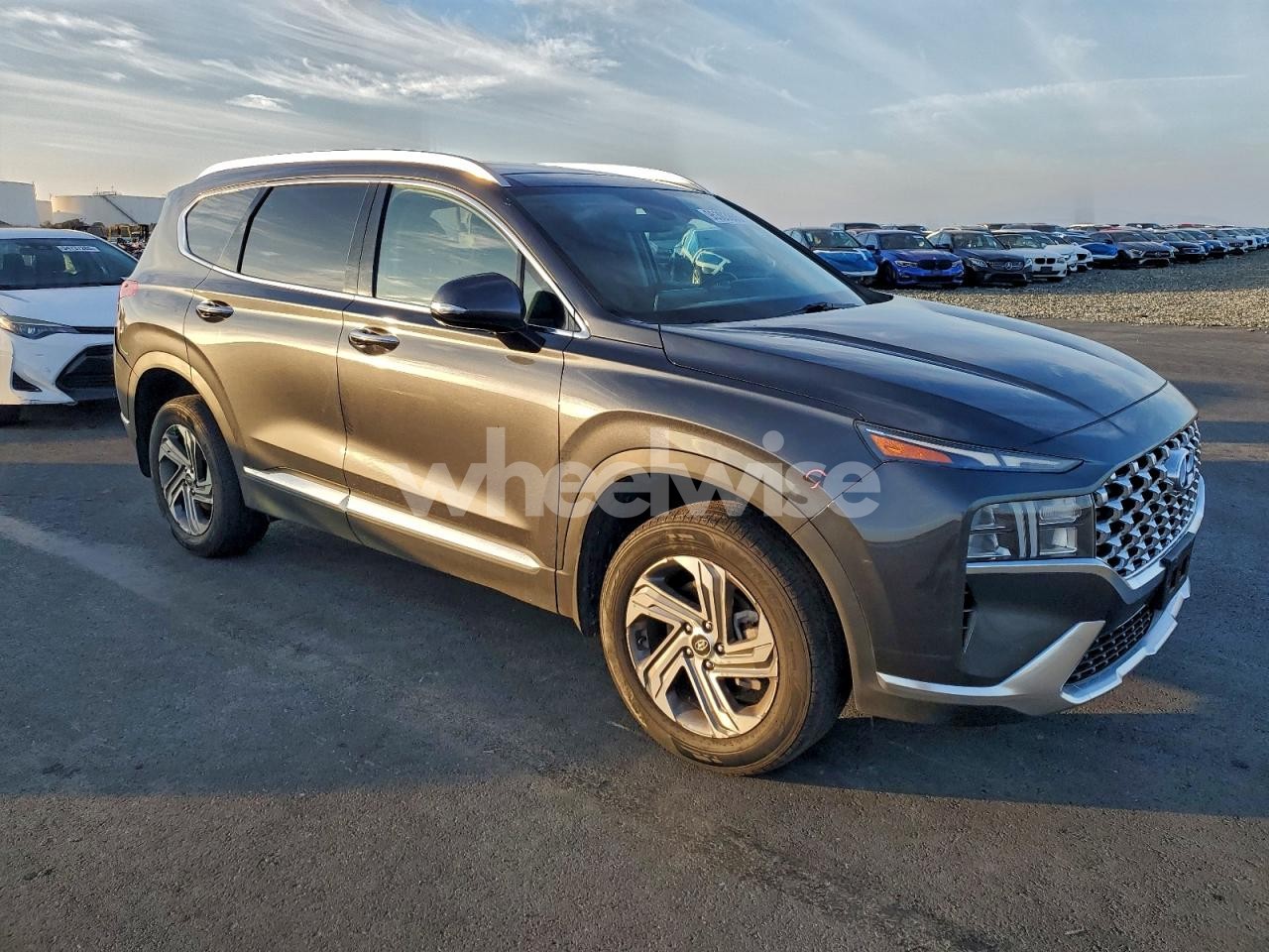 Photo 4 of 2022 HYUNDAI SANTA FE SEL (VIN 5NMS3DAJ9NH463275)