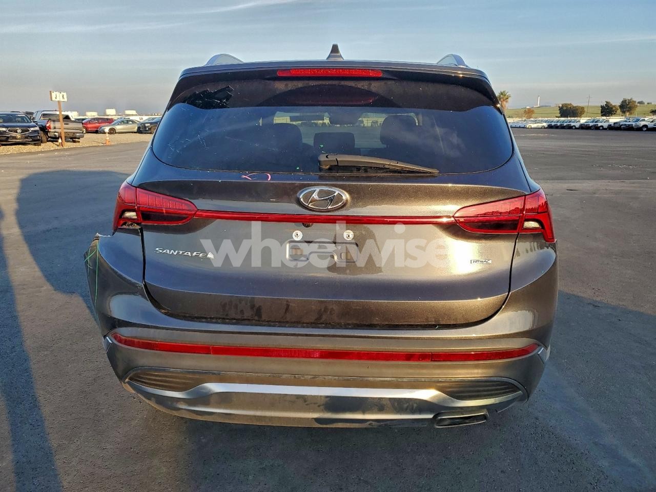 Photo 6 of 2022 HYUNDAI SANTA FE SEL (VIN 5NMS3DAJ9NH463275)