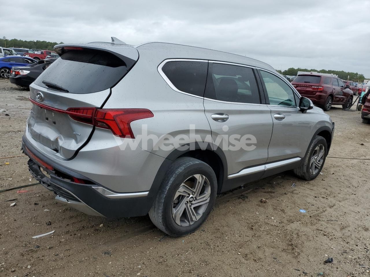 Photo 3 of 2022 HYUNDAI SANTA FE SEL (VIN 5NMS3DAJ9NH480593)