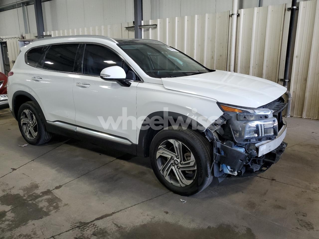 Photo 4 of 2021 HYUNDAI SANTA FE SEL (VIN 5NMS3DAJXMH346982)