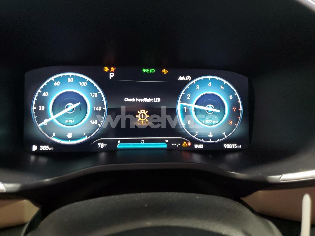 Photo 9 of 2021 HYUNDAI SANTA FE SEL (VIN 5NMS3DAJXMH346982)