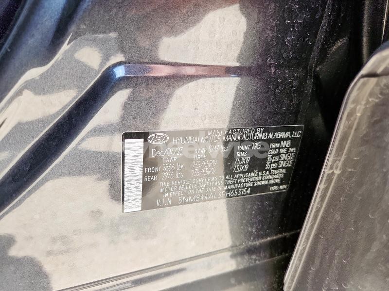 Photo 10 of 2023 HYUNDAI SANTA FE LIMITED (VIN 5NMS44AL3PH653154)