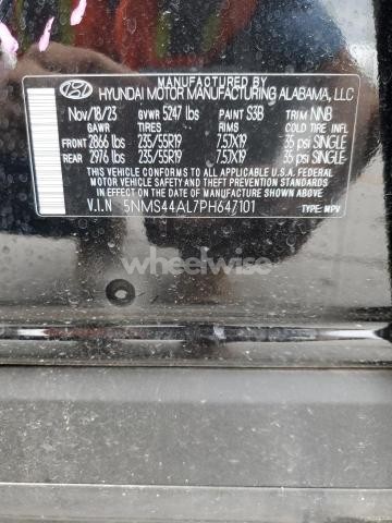 Photo 10 of 2023 HYUNDAI SANTA FE LIMITED (VIN 5NMS44AL7PH647101)