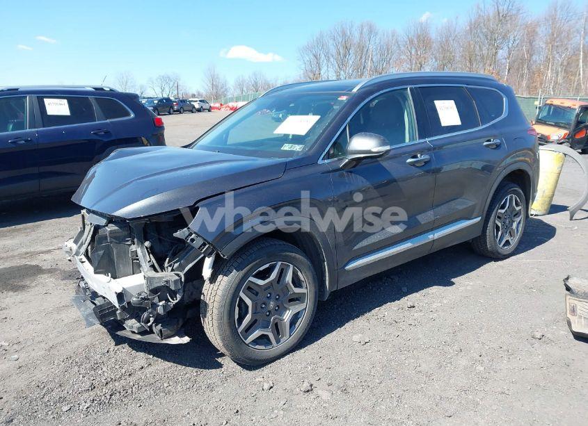 Photo 2 of 2021 Hyundai Santa FE LIMITED (VIN 5NMS4DAL3MH370281)