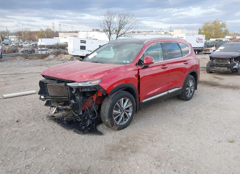 Photo 2 of 2020 Hyundai Santa FE LIMITED (VIN 5NMS5CAD5LH166578)