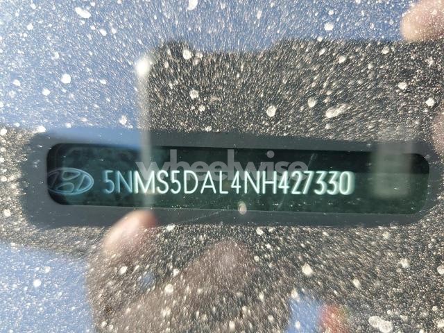2022 HYUNDAI SANTA FE CALLIGRAPHY N/A (VIN 5NMS5DAL4NH427330) main photo