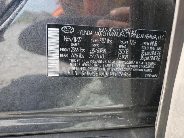 Photo 6 of 2023 HYUNDAI SANTA FE XRT (VIN 5NMS64AJ8PH526666)