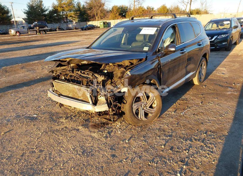 Photo 2 of 2022 Hyundai Santa FE SEL (VIN 5NMS6DAJ4NH405727)