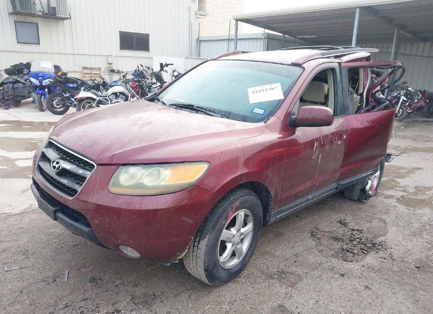 Photo 2 of 2007 Hyundai Santa FE GLS (VIN 5NMSG13D07H060069)