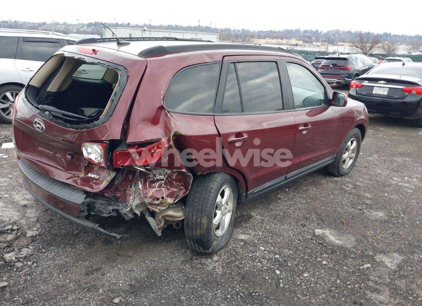 Photo 4 of 2008 Hyundai Santa FE GLS (VIN 5NMSG13D18H211731)