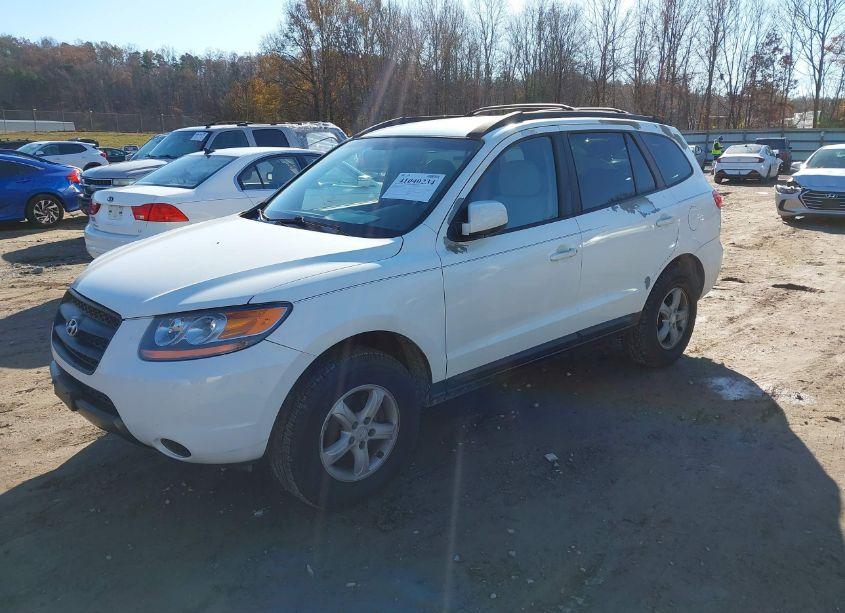 Photo 2 of 2008 Hyundai Santa FE GLS (VIN 5NMSG13D28H209356)
