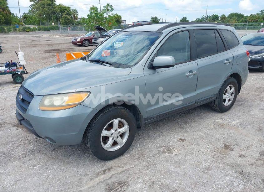 Photo 2 of 2008 Hyundai Santa FE GLS (VIN 5NMSG13D48H191782)