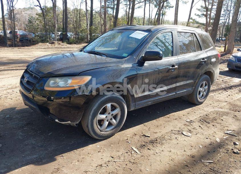Photo 2 of 2008 Hyundai Santa FE GLS (VIN 5NMSG13D58H183061)