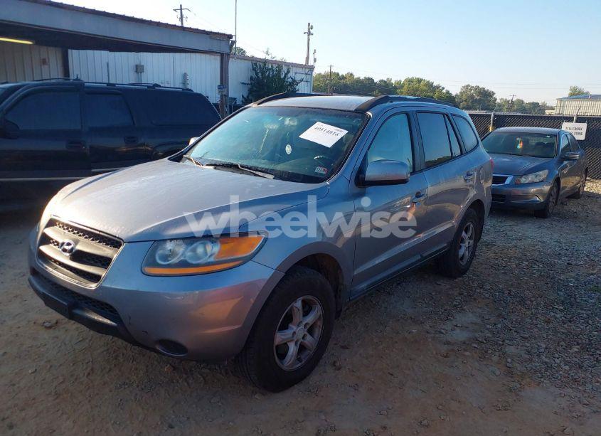 Photo 2 of 2008 Hyundai Santa FE GLS (VIN 5NMSG13D68H150585)