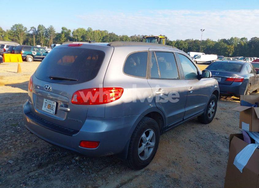 Photo 4 of 2008 Hyundai Santa FE GLS (VIN 5NMSG13D68H150585)