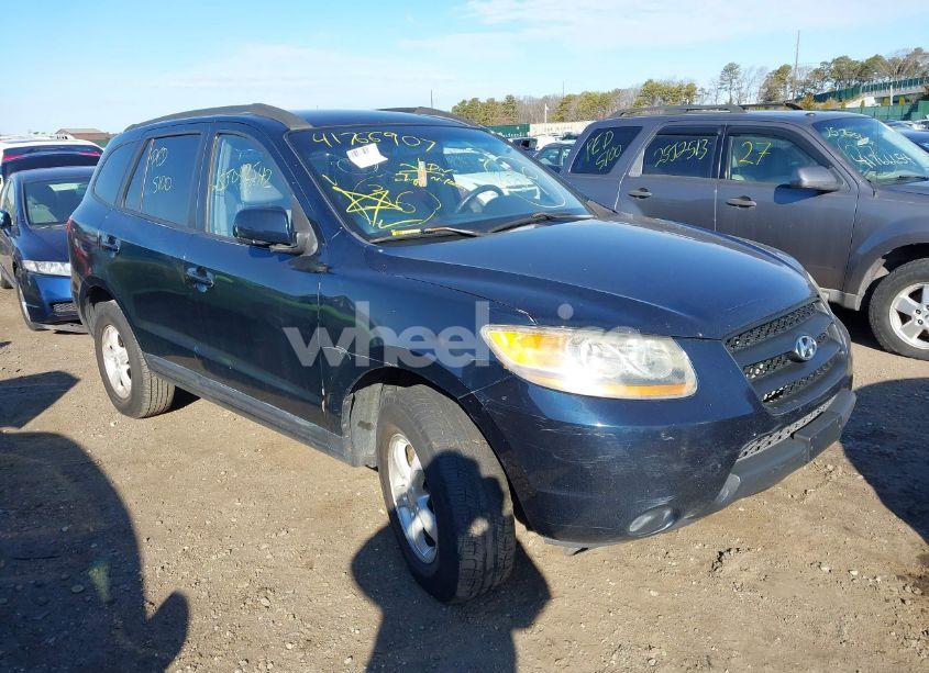 2008 Hyundai Santa FE GLS (VIN 5NMSG13D78H134797) main photo