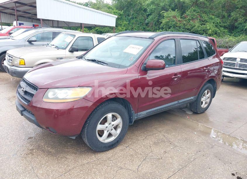 Photo 2 of 2008 Hyundai Santa FE GLS (VIN 5NMSG13D78H147064)
