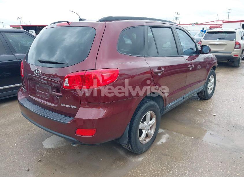 Photo 4 of 2008 Hyundai Santa FE GLS (VIN 5NMSG13D78H147064)