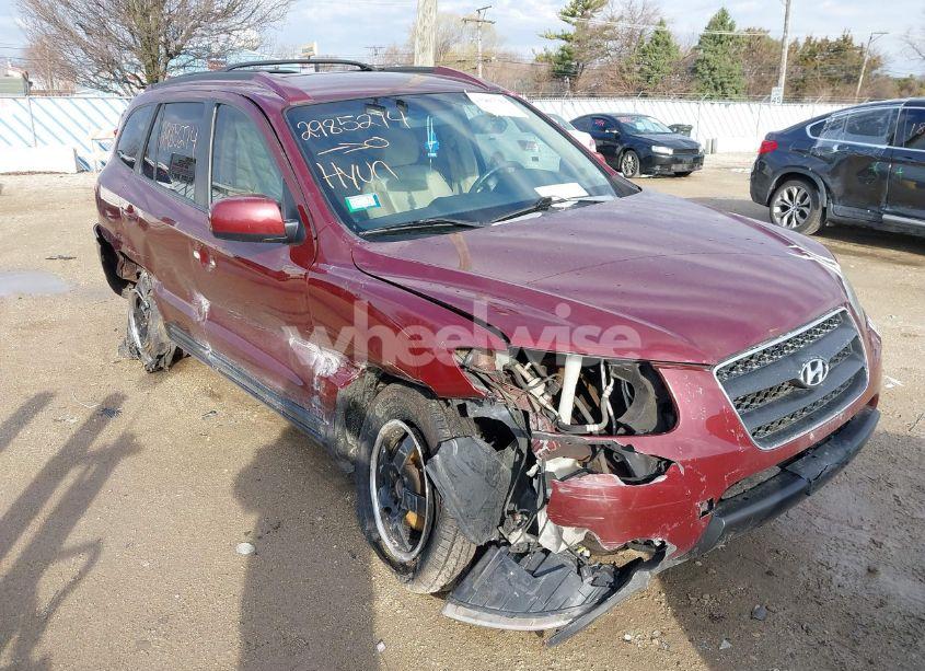 2007 Hyundai Santa FE GLS (VIN 5NMSG13D97H098514) main photo