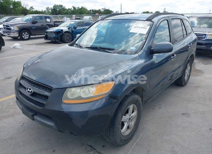 Photo 2 of 2008 Hyundai Santa FE GLS (VIN 5NMSG13D98H142030)