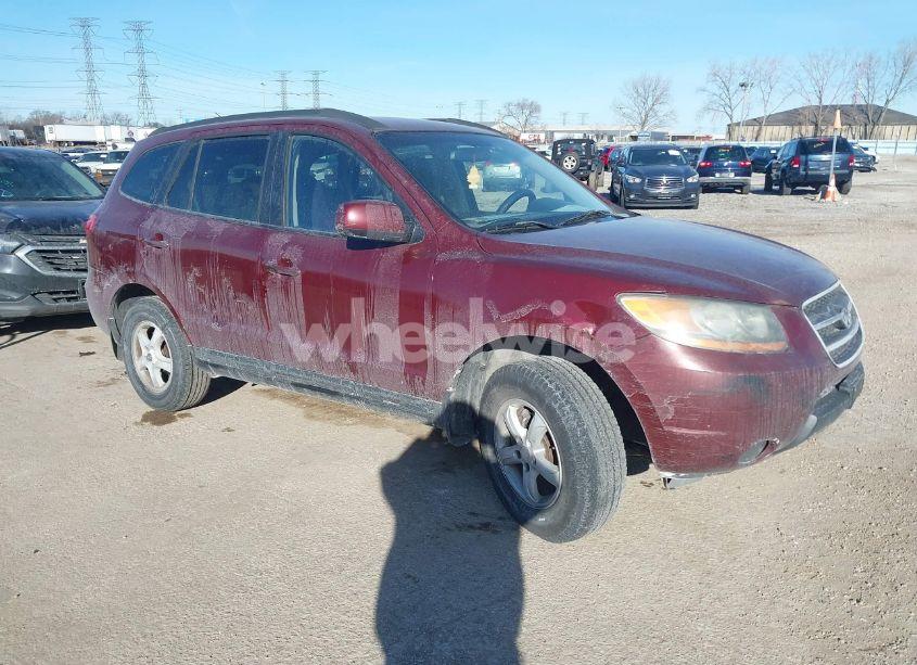 2008 Hyundai Santa FE GLS (VIN 5NMSG13DX8H166613) main photo