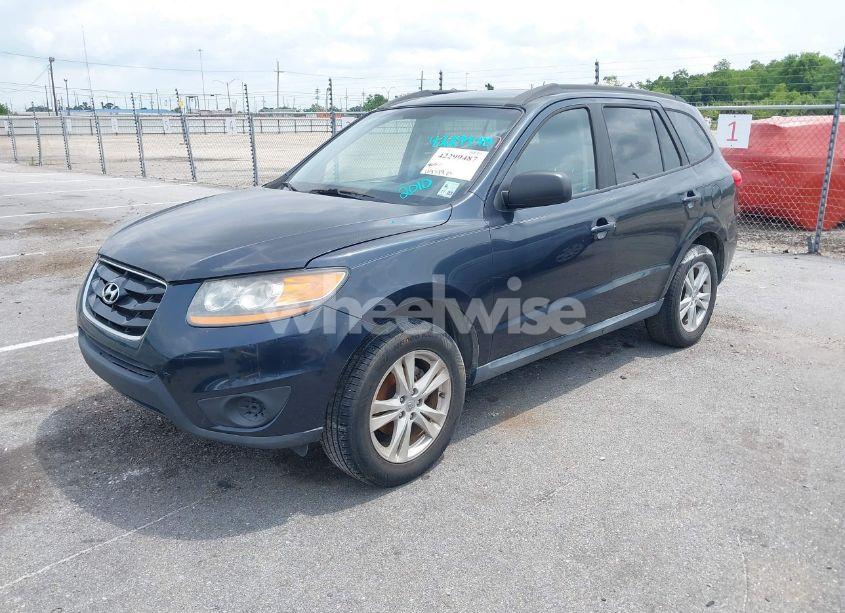Photo 2 of 2010 Hyundai Santa FE GLS (VIN 5NMSG3AB5AH404001)