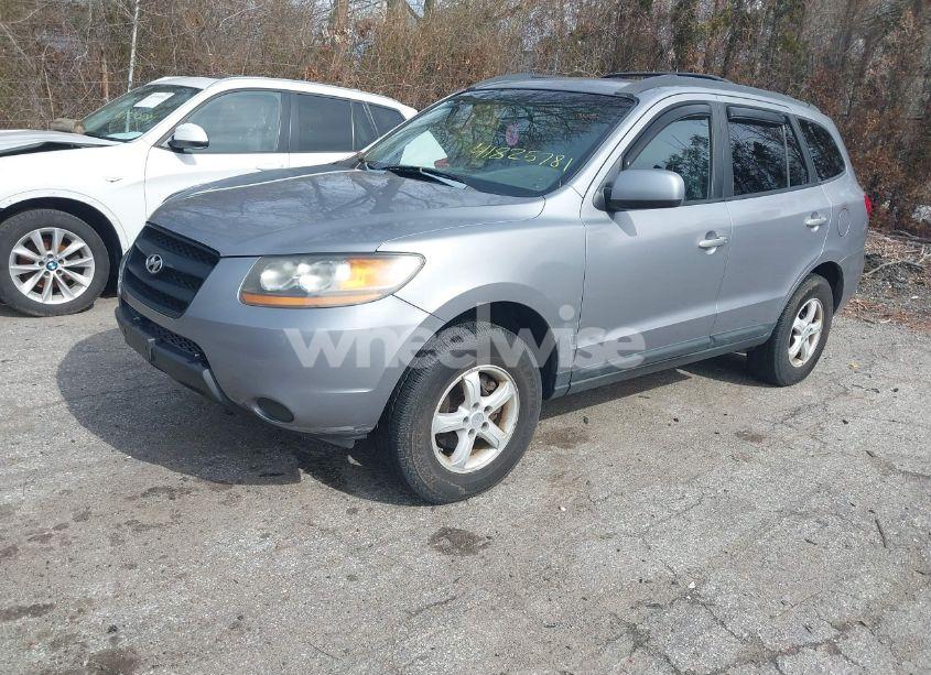 Photo 2 of 2008 Hyundai Santa FE GLS (VIN 5NMSG73D38H195809)