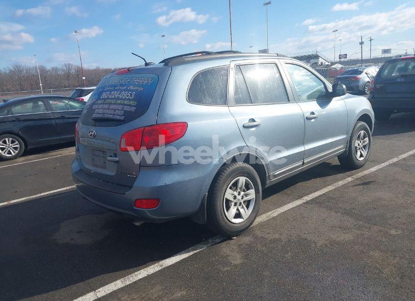 Photo 4 of 2009 Hyundai Santa FE GLS (VIN 5NMSG73D49H304571)