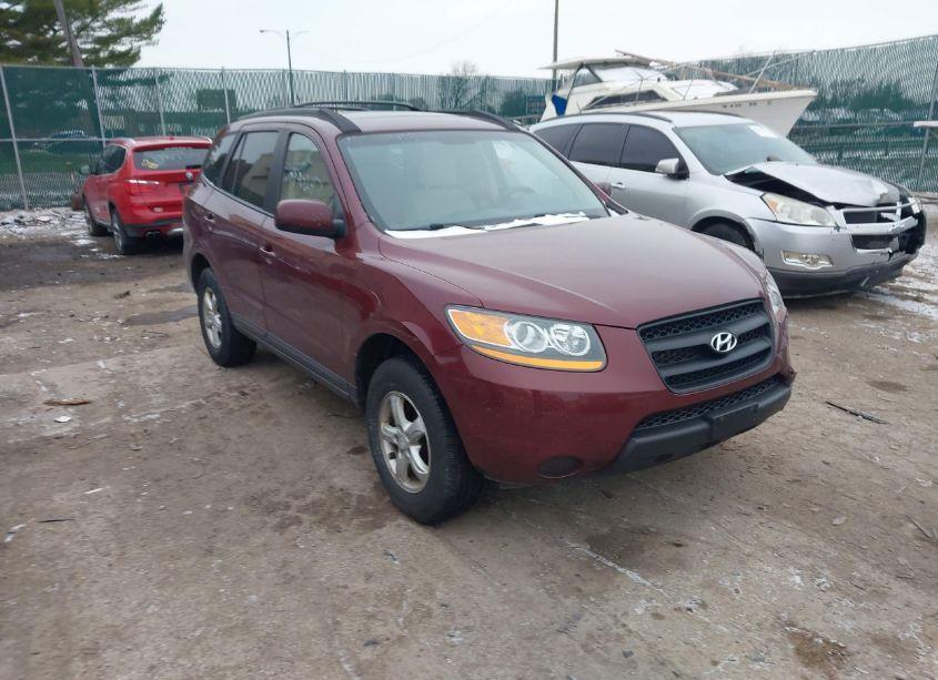 2008 Hyundai Santa FE GLS (VIN 5NMSG73DX8H207454) main photo