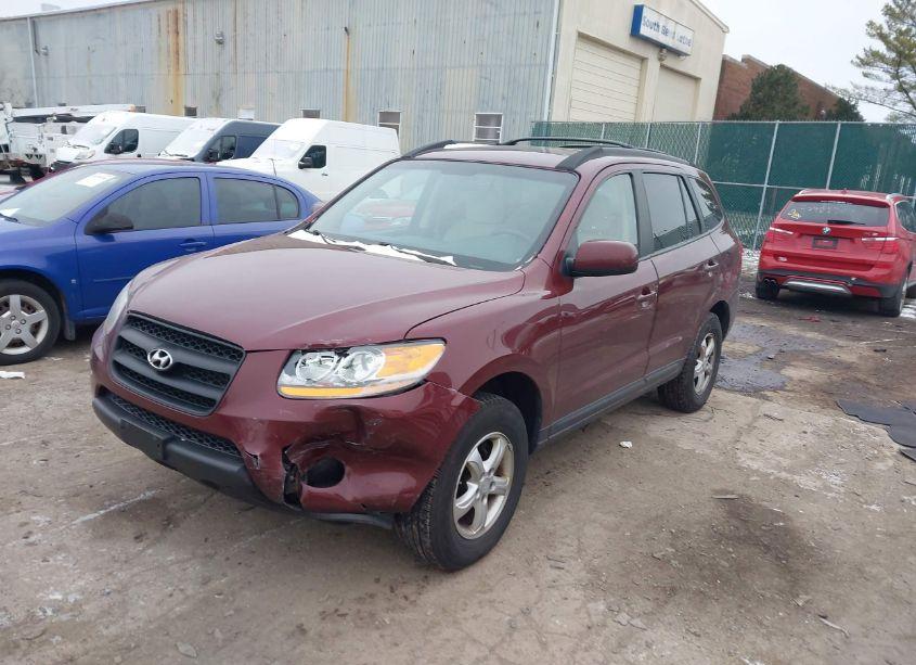 Photo 2 of 2008 Hyundai Santa FE GLS (VIN 5NMSG73DX8H207454)