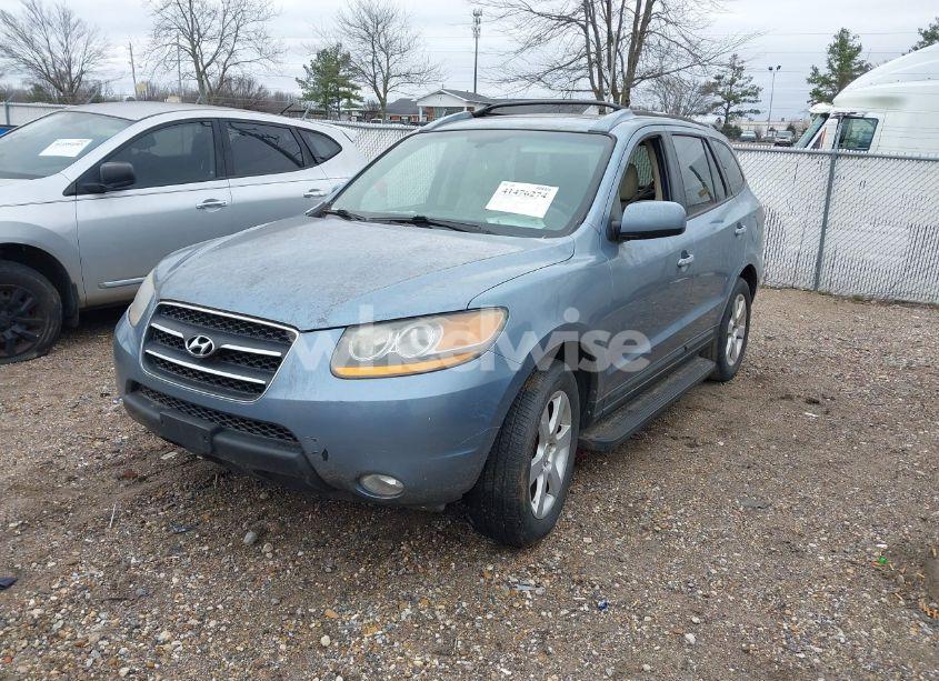 Photo 2 of 2009 Hyundai Santa FE LIMITED (VIN 5NMSH13E09H246459)