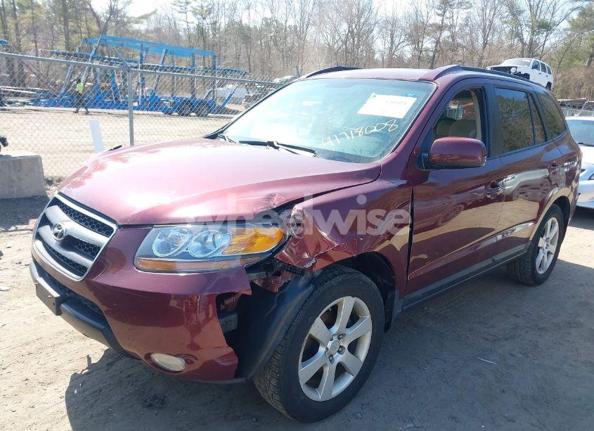 Photo 2 of 2008 Hyundai Santa FE LIMITED/SE (VIN 5NMSH13E28H164554)