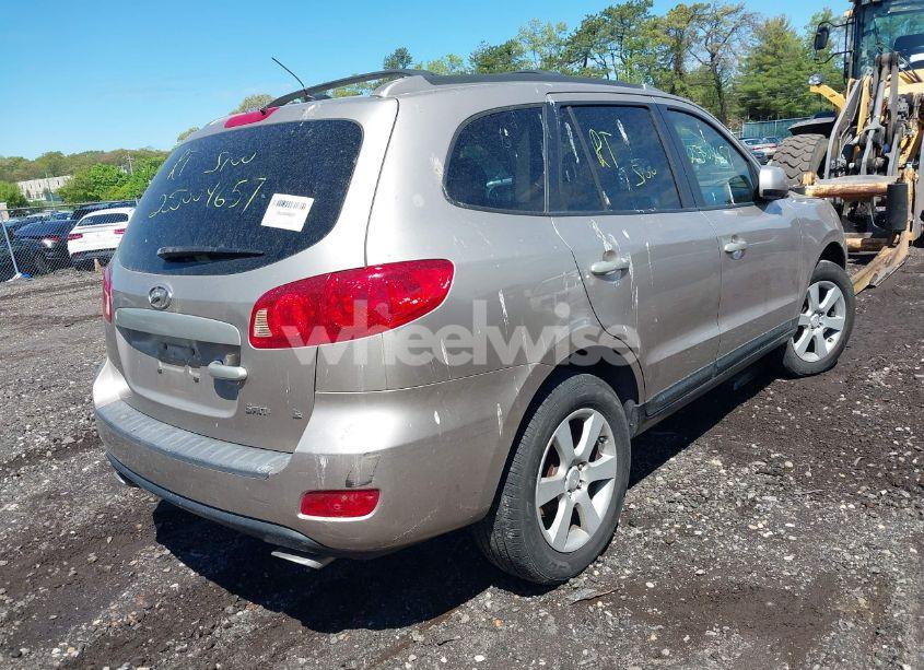 Photo 4 of 2007 Hyundai Santa FE LIMITED/SE (VIN 5NMSH13E47H063773)